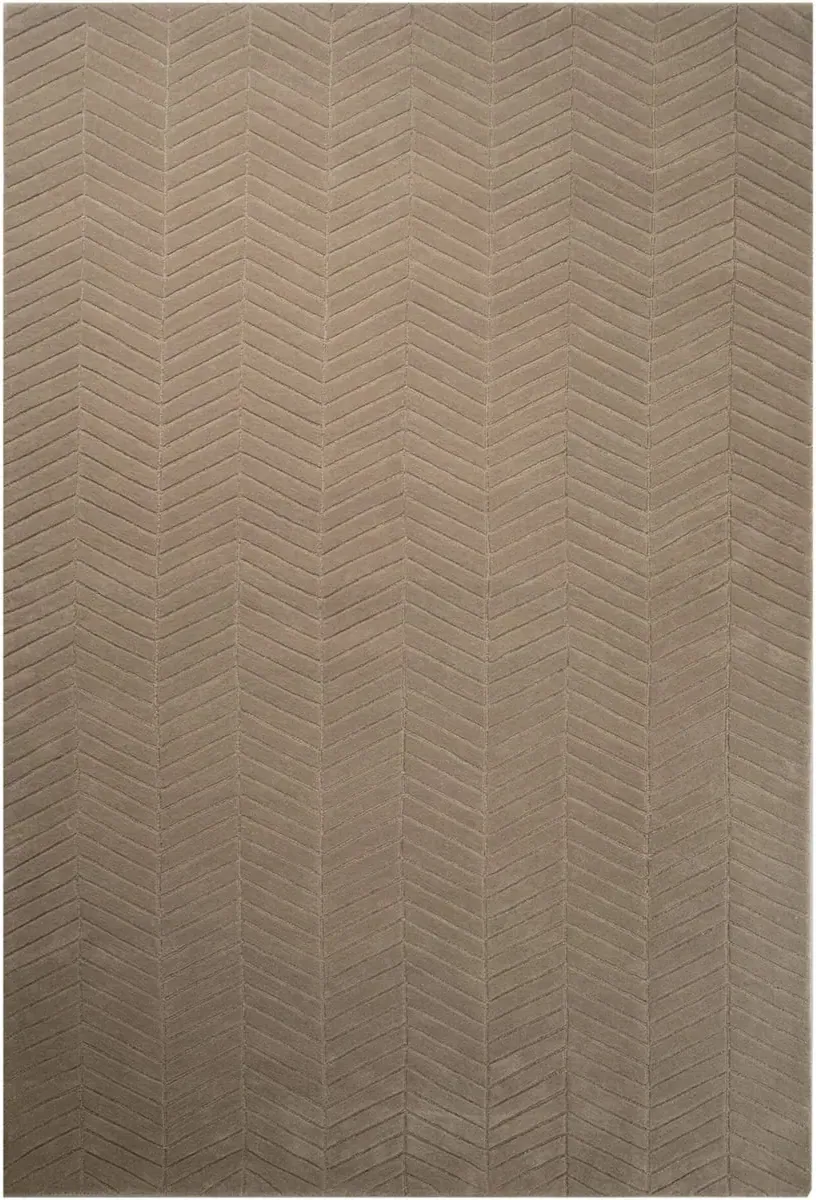 Greige Chevron