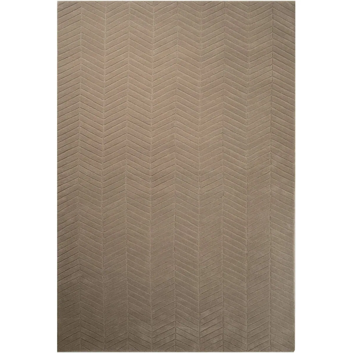 Greige Chevron