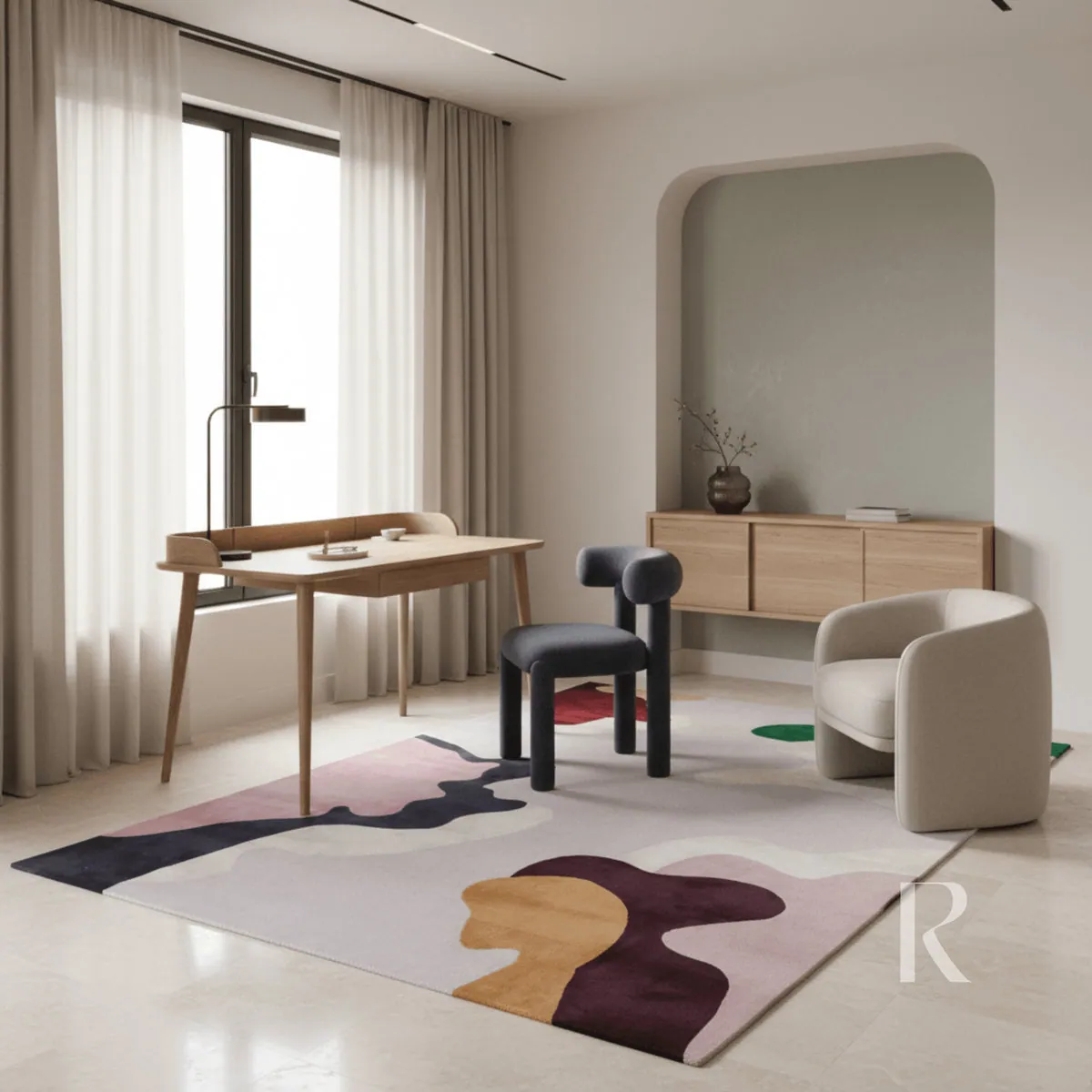 Soft Tonal Silk — view 3